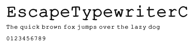 EscapeTypewriterC Preview
