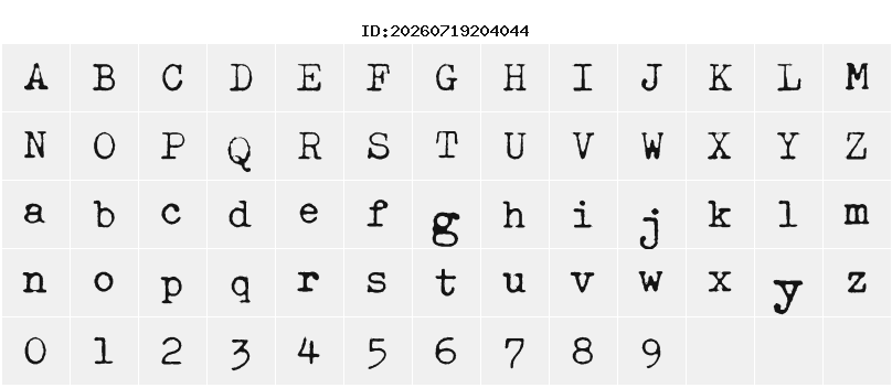 Character Map