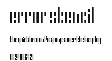 Error Stencil Preview