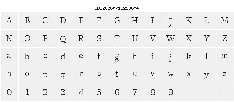 Character Map
