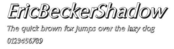EricBeckerShadow Preview
