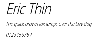 Eric Thin Preview