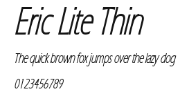Eric Lite Thin Preview