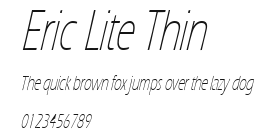 Eric Lite Thin Preview
