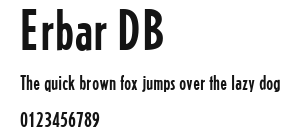 Erbar DB Preview