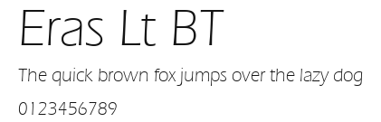 Eras Lt BT Preview