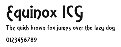 Equinox ICG Preview