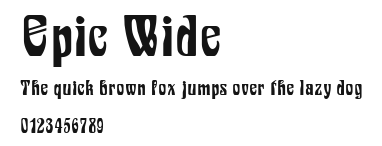Epic Wide Preview