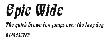 Epic Wide Preview