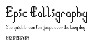 Epic Calligraphy Preview