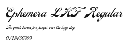 Ephemera LHF Regular Preview
