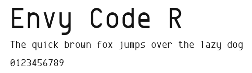 Envy Code R Preview