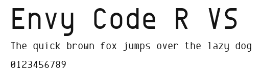 Envy Code R VS Preview