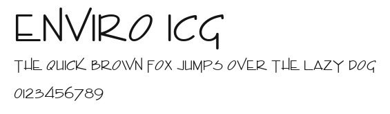Enviro ICG Preview