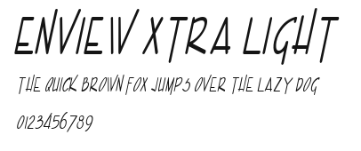 Enview Xtra Light Preview