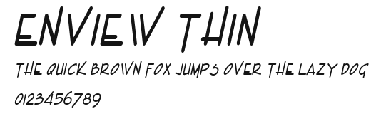 Enview Thin Preview