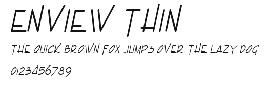 Enview Thin Preview