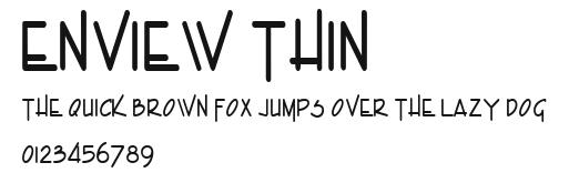 Enview Thin Preview