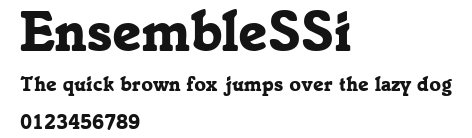 EnsembleSSi Preview