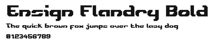 Ensign Flandry Bold Preview