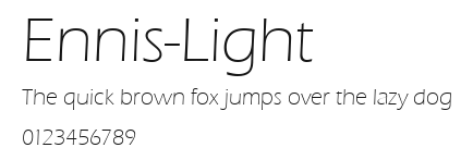 Ennis-Light Preview