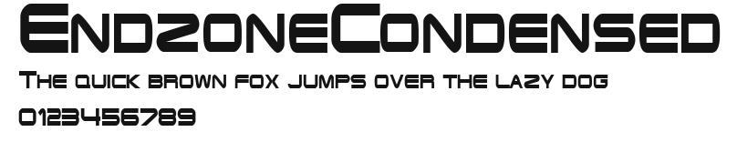 EndzoneCondensed Preview
