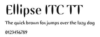 Ellipse ITC TT Preview