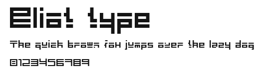 Eliot type Preview