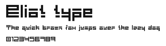 Eliot type Preview