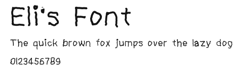 Eli's Font Preview