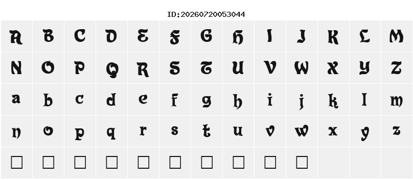 Character Map