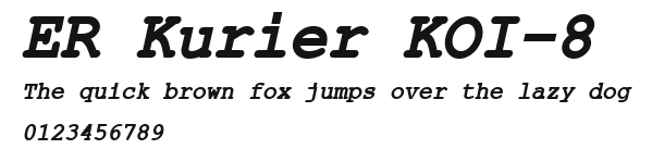 ER Kurier KOI-8 Preview