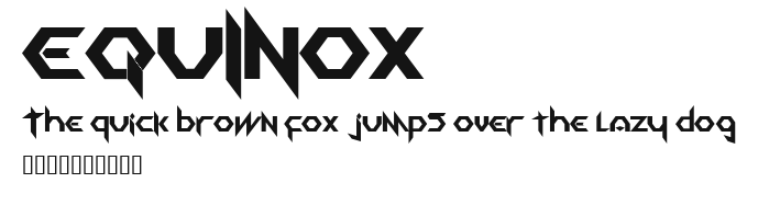 EQUINOX Preview