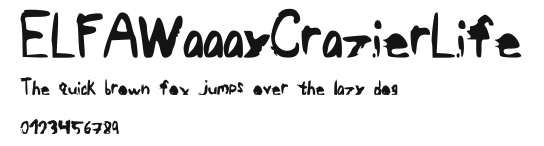 ELFAWaaayCrazierLife Preview