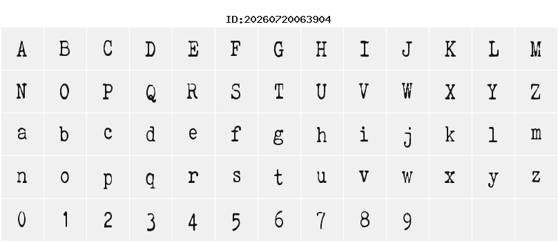 Character Map