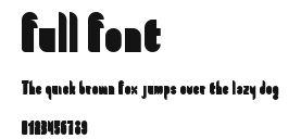 full font Preview