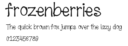 frozenberries Preview