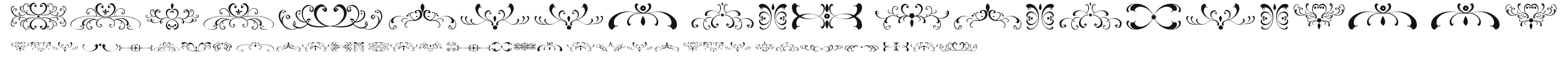 filigrees and ornaments ST Preview