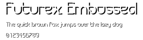 Futurex Embossed Preview