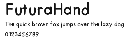 FuturaHand Preview