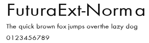 FuturaExt-Norma Preview