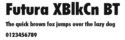 Futura XBlkCn BT Preview
