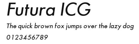 Futura ICG Preview