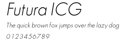 Futura ICG Preview
