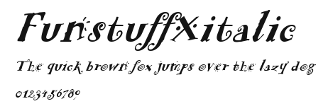 FunstuffXitalic Preview