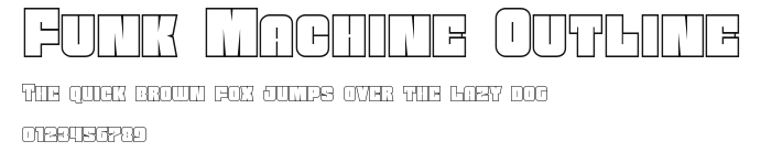 Funk Machine Outline Preview
