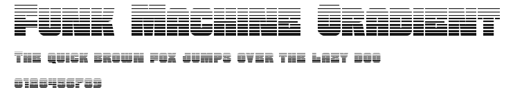Funk Machine Gradient Preview