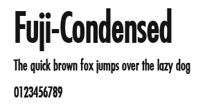 Fuji-Condensed Preview