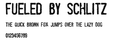 Fueled by Schlitz Preview
