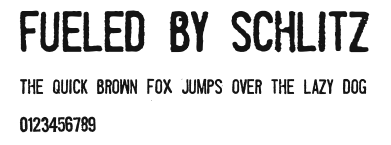 Fueled by Schlitz Preview